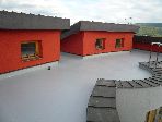Ploché střechy - fólie